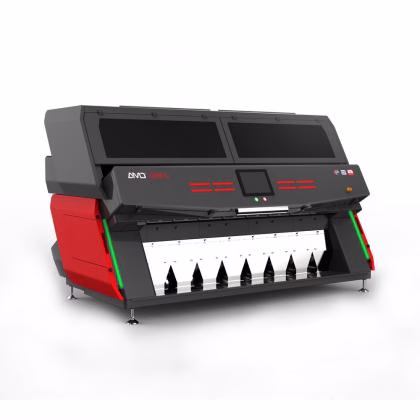 Máquina clasificadora basada en IA AMD® LUX con inspección completa de 360°